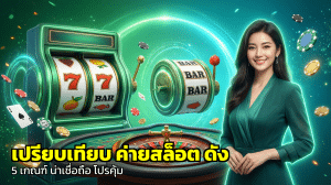 เปรียบเทียบ ค่ายสล็อต ดัง